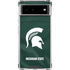 Michigan State University Green Jersey Google Pixel 6 Clear Case
